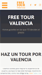 Mobile Screenshot of freetourvalencia.com